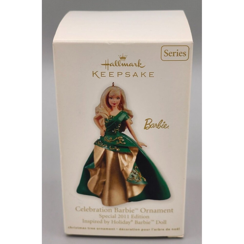 Barbie Hallmark Christmas Tree Ornament 2011 Special Edition Ornament